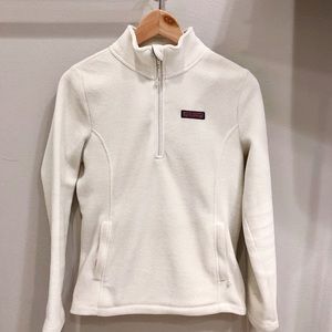 VINEYARD VINES FLEECE HALF ZIP